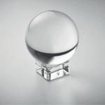 Employee Achievement Trophy Glass Round Award