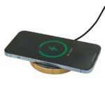 Salvio - 15W Bamboo and Recycled Wireless Charger - Image 2