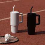 Mugli - Recycled Stainless Steel Tumbler with Reusable Straw - Image 3