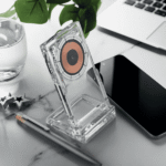 Wireless charger phone stand