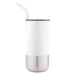 Aiwa - Stainless Steel Tumbler with Metal Straw - Image 3