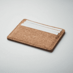 Eco-friendly cork RFID cardholder wallet