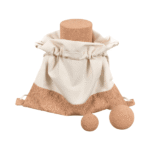 cotton drawstring bags cork base