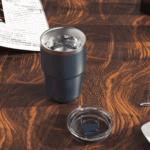 Sora recycled stainless steel mugs