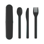 Portable cutlery set for office