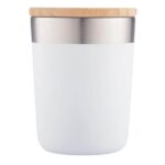 gift to employees bamboo lid coffee cup