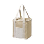 large jute insulated bag