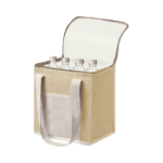 large jute insulated bag