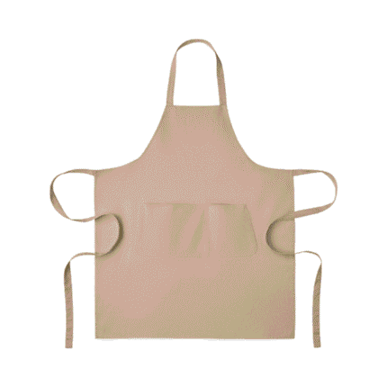 Eco-friendly organic cotton apron gift