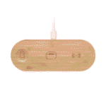 Bamboo 3-in-1 wireless charger Dubai