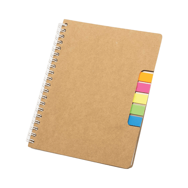 Bogli - Spiral Notebook with Sticky Notes and Pen 1 Bogli-Spiral-Notebook-with-Sticky-Notes-and-Pen