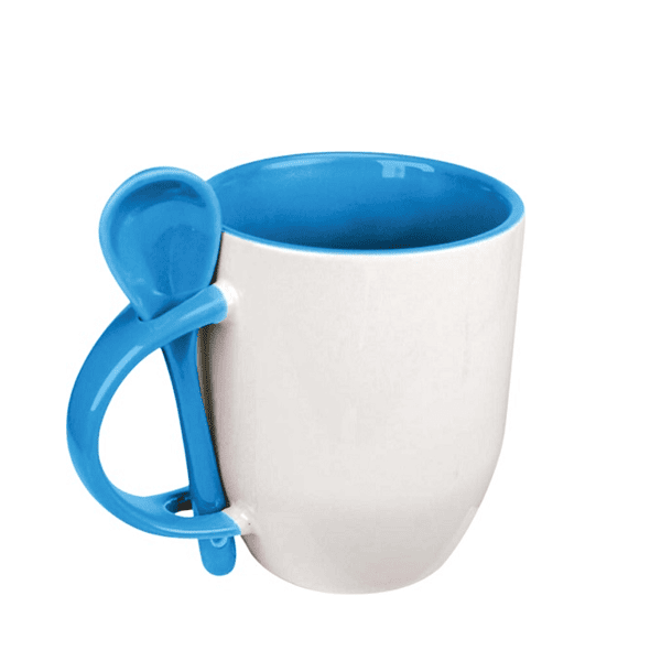 Garatee - Sublimtation Mug with Spoon 1 Garatee-Sublimtation-Mug-with-Spoon