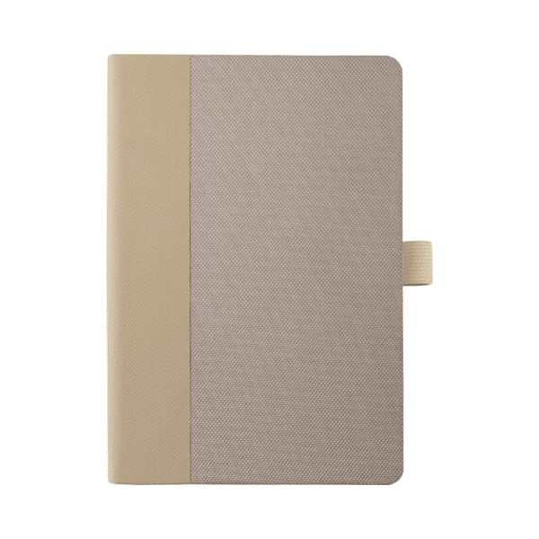 eco-corporate-gift-stationery-uae Modern cloth-bound notebook for corporate gifts Dubai