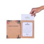 Sustainable plantable seed table calendar 2026