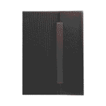 Ferron - Stylish PU Leather 150 Pages Notebook with Steel Binding - Image 4