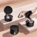 Multi-angle foldable magnetic holder