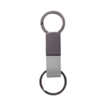 Executive Leather and Metal Keychain UAE