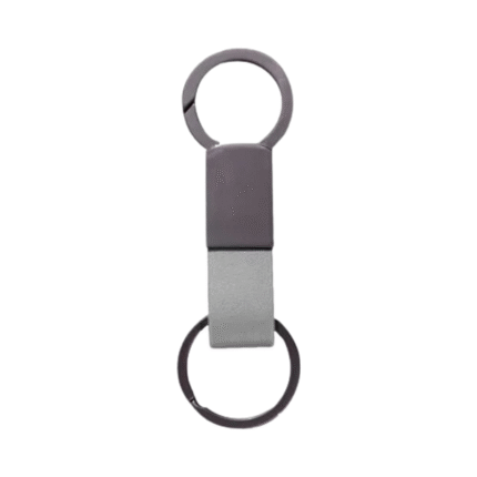 Executive Leather and Metal Keychain UAE