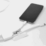 Durable nylon braided lanyard charger