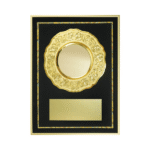 Lumetron A3 Aluminum Award Plaque with Gold Plate