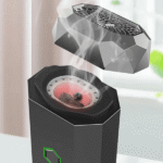 Portable rechargeable bakhoor burner for executives