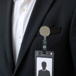 Employee giveaway reel badge