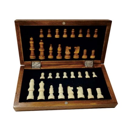 Wooden chess board corporate gift