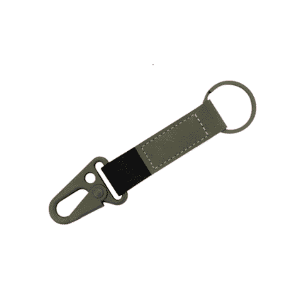 logo-engraved PU keychain Dubai