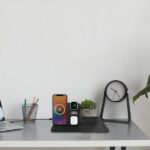 magnetic wireless desk tray