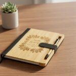 rPET notebook with pen for corporate gifts Dubai