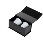 premium black ceramic coffee cup