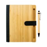A5 bamboo and rPET eco-friendly notebook