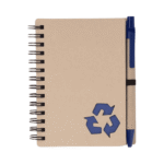 Jot eco-friendly A6 notepad with pen