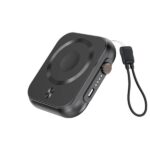 Magnetic charging travel accessory