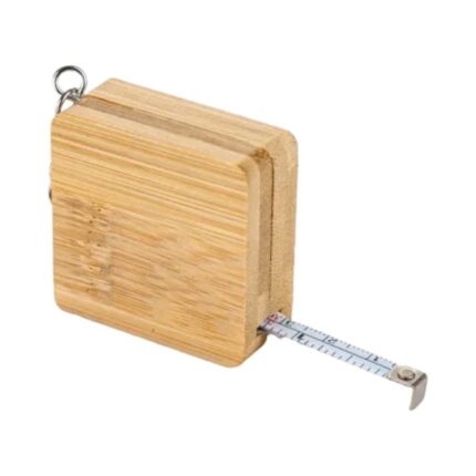 Eco-friendly Metric Bamboo Keychain for Clients