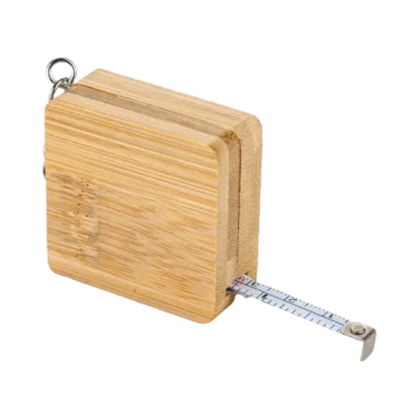 metric-bamboo-keychain-corporate-gift Eco-friendly Metric Bamboo Keychain for Clients