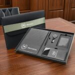 Luxor premium office gift set in black sleeve pouch