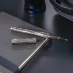 Black matte and glossy finished luxury pen combo