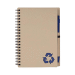 B6 notebook diary with sticky notes