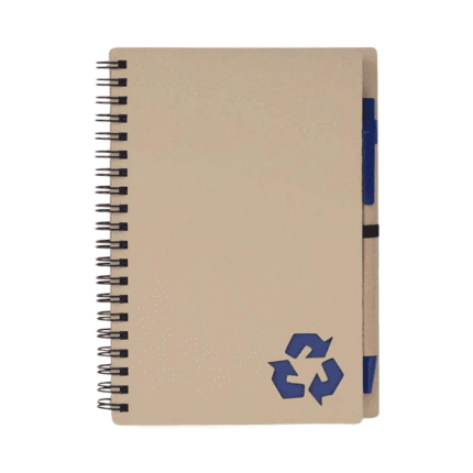 B6 notebook diary with sticky notes