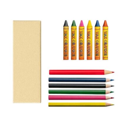 Sustainable crayons set for employees