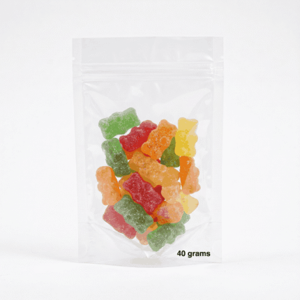 Colorful chewy jellies for parties and gifting