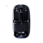 Lucid transparent 3-mode wireless mouse front view