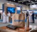 Best event merchandise for trade show exhibitors in Dubai displayed at an exhibition booth